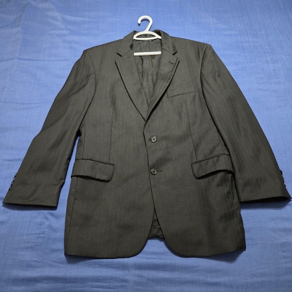 Jos. A. Bank Suit Jacket Mens 42R Gray Wool Signature Collection 2 Button